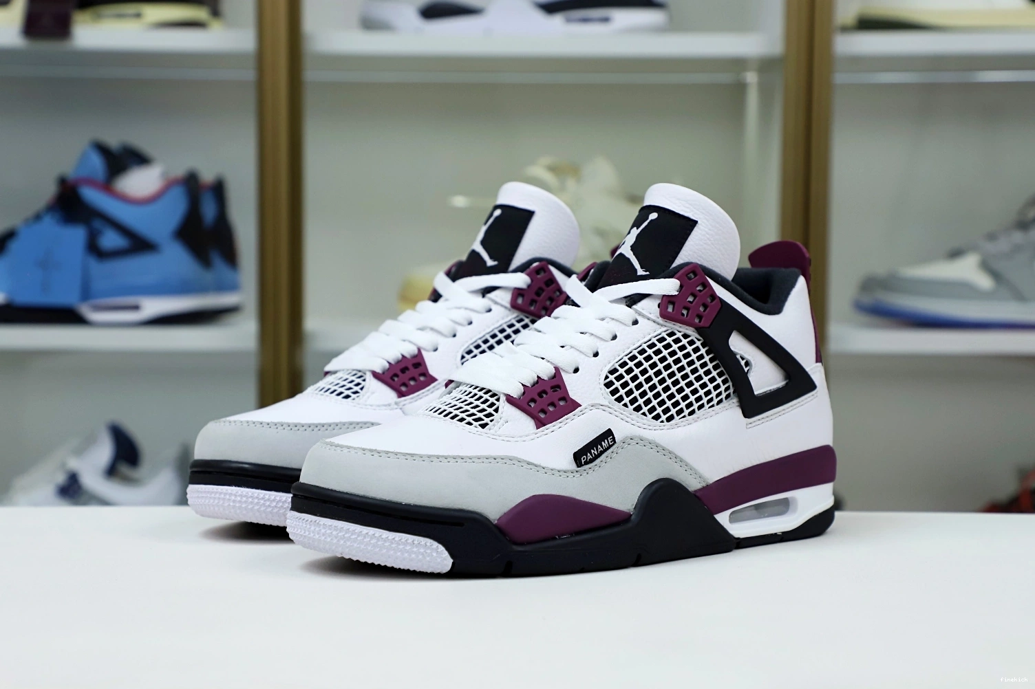 AIR SAINT-GERMAIN RETRO AIR 4 X 'BORDEAUX' PARIS JORDAN JORDAN 0709